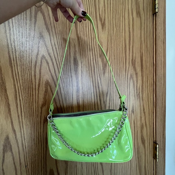 Neon Green Chain Purse Wild Fable - Picture 1 of 3